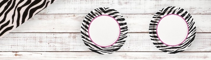 Zebra Passion Party Supplies | Balloons | Decorations | Packs